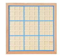 SUNGOOYUE Juego de Sudoku de Madera, Juguete Educativo de Rompecabezas Numérico con Cajón, Acertijo Lógico para Niños y Adultos, Juego de Mesa de Viaje Familiar para e Hijos, Edad Mayor de 3 Años
