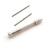 SUNGOOYUE Juego de Taladro Manual para Velas de Metal, Perforador de 9 Cm con 2 Brocas, Taladro Manual Preciso para Hacer Velas y Manualidades con Yeso, Fácil Control para Principiantes y Usuarios