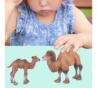 SUNGOOYUE Kamel Figura Miniatura Toy de Plástico Entretenimiento Educativo para la Cultura del Hogar para