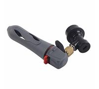 SUNGOOYUE Kit de Cargador de CO2, Inyector de CO2 Compacto de Nailon Reforzado con Vidrio con Bloqueo de Bola, Internos de Válvula de Latón, Control de Gatillo de Tamaño de Bolsillo para (GREY)