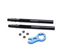 SUNGOOYUE Kit de Extensor de Válvula de Aleación de Aluminio con Diseño de Sellado, Extensión del Tronco de Válvula Francesa para Bicicleta de Bicycle Roadbiclo (80 mm)