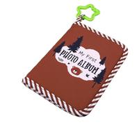 SUNGOOYUE Libro de Recuerdos para Bebés, Mi Primer álbum de Fotos, álbum de Fotos de 4 X 6 Pulgadas, Capacidad para 17, Material Suave con Espejo para Recién Nacidos, Baby Shower