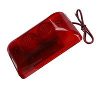 SUNGOOYUE Ligera Sound Siren, 12v 15W Wired Strobe Flashing Red Light Light Siren Signal Alarm for Home Hotel