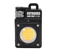 SUNGOOYUE Luz que Acampa Portátil Llevada 3500Lm de la Linterna que Acampa, Linterna Llevada para Caminar el Corte de Energía de Emergencia Nan (BLACK)