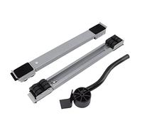 SUNGOOYUE Machine Dolly Rodillo para Electrodomésticos de Silicona y Nailon de Hierro Pesado, Carga de 300 Kg, Ajustable de 45 a 70 Cm, 24 Ruedas, Base Móvil para Lavadora, Secadora, Frigorífico,