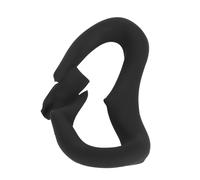 SUNGOOYUE Máscara de Ojos de Silicona Suave, Transpirable, Resistente Al Sudor, Almohadilla Facial para Consola Meta 3, Adecuada para Entusiastas del Entrenamiento (BLACK)