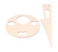 SUNGOOYUE Mesa de Picnic Plegable para Exteriores, Ideal para Vino y Queso | Tabla de madera redonda para los bañistas al aire libre de las comidas campestres al aire libre del tamaño mini portátil