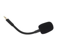 SUNGOOYUE Micrófono de Juego de Repuesto, Micrófono Jack Boom Chapado en Oro de 3,5 Mm con Cancelación de Ruido y Cubierta de Espuma para Auriculares para Juegos Barracuda X