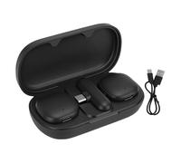 SUNGOOYUE Micrófono Inalámbrico, de Micrófonos Lavalier con Cancelación de Ruido AI con Estuche de Carga del Receptor para Entrevistas de Podcast Grabación de Vídeos