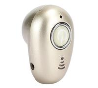 SUNGOOYUE Mini Auricular Bluetooth, Auriculares Internos Inalámbricos con Instrucción de Voz y Conexión Multipunto, para Conducir Deportes, Negocios o Placer (S650 Oro)