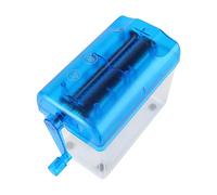 SUNGOOYUE Mini Interruptor de Corte de Papel Manual para la Escuela Doméstica, Portátil y Eficiente, Aplastamiento Manual para la Exprimción de Archivos, Adecuado para Finanzas y Valores, No Se (BLUE)