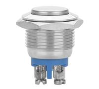 SUNGOOYUE Mini Interruptores de Botón de Presión con Reinicio Automático para Controles de Circuito de Automóviles y Protección de Entrada (Cabeza Alta)