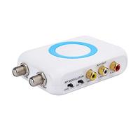 SUNGOOYUE Modulador Profesional HDM66 ABS, Modulador Portátil de Vídeo HD RF con Frecuencia VHF Controlada por PLL, para Salida de Formato de TV PAL NTSC