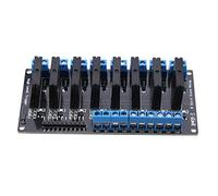 SUNGOOYUE Módulo de relé de Estado Sólido Fuze High, Placa de Alto Nivel de 8 Canales 5 V 2 A, Conmutación Electrónica de Alta Sensibilidad con, para Expansión de Bricolaje y Control Industrial