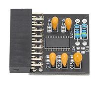 SUNGOOYUE Módulo de Seguridad TPM 2.0, Chip de Cifrado SPI TPM2.0 de 20 Pines para PC con Rendimiento Estable, Fácil Instalación, Compatible con 11 para Asustek