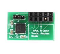 SUNGOOYUE Módulo TPM 2.0, Módulo SPI TPM de 10 Pines con Infineon SLB 9670 para AOM 9670H, Compatible con Plataforma Confiable TPM2.0
