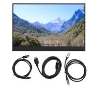 SUNGOOYUE Monitor Portátil Portátil de 12 Pulgadas FHD Extender, Pantalla Portátil de 1920x1200 con Interfaz Multimedia Mini HD USB C y Mini HD para la Configuración de Pantalla Triple de