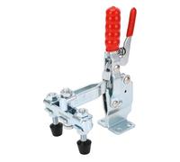 SUNGOOYUE Mordaza Vertical Mordaza de Palanca Robusta de Doble Cabezal, Fuerza de Sujeción de 227 Kg, para Aplicaciones Ligeras