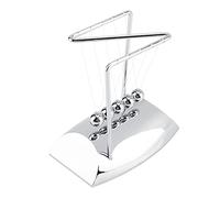 SUNGOOYUE Newton's Cradle Balance Balls Física Juguete - Decoración de Escritorio de Ciencias única - Cumpleaños Ideales para Niños Adultos Silver 7.28 X 4.72 X 7.87 Pulgadas