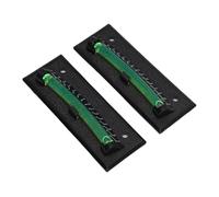 SUNGOOYUE Nivel de Burbuja para Vehículos Recreativos, Paquete de 2 Niveles de Burbuja Montados con Adhesivo de Precisión Que Nunca Se Desvanecen con Líquido Transparente Verde de Alta