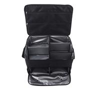 SUNGOOYUE Otros Accesorios de Golf Plegable 45X34X26Cm Tiene Capacidad para 2 Pares de Zapatos 2 Conjuntos Almacenamiento de Equipo 4 Compartimentos de Doble Capa para Automóvil SUV Viajes Torneos