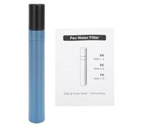 SUNGOOYUE Pajita de Filtro de Agua Portátil, Construida con Membrana de Ultrafiltración y Carbón Activado para Agua Potable Pura, con Diseño Compacto y Liviano para Acampar Al Aire, (1PCS)