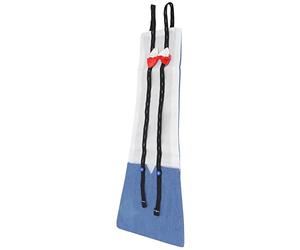 SUNGOOYUE Pañales de Pato para Patos Reales, Pañales de Tela para Pollo Denim M, Lavables y Reutilizables para Aves de Corral con Pajarita, para Uso en Granjas en Interiores y Gansos (XS)