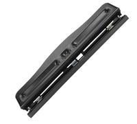 SUNGOOYUE Perforadora Ajustable de 3 Agujeros | Perforadora de metal con almohadilla inferior resistente Almohadilla inferior resistente de 3 orificios Perforadora de 7 mm