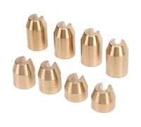 SUNGOOYUE Pesos de Equilibrio de Radios de Latón Ajuste Universal para Motocicletas Vintage Super Moto Dual Sport Métricas Cruisers Modelo GS 8 Tamaños Pesas de Rueda Reutilizables (8 piezas)