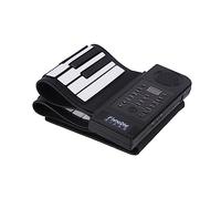SUNGOOYUE Piano de Rodaje Electrónico, Portátil de 61 Keys Roll Up Suave Silicona Flexible de Música Digital Digital Piano Nuevo