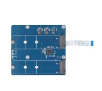 SUNGOOYUE Placa de Expansión SSD, Interfaz SSD Doble, Expansión de Memoria de Alto Rendimiento para Pi 5. Material: M-Key para Monitoreo y Diagnóstico
