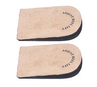 SUNGOOYUE Plantillas de Aumento de de 3 Capas, Insertos de Elevación de Tacones Marrones de EVA para Hombres, Mujeres, Botas, Zapatos Deportivos, Libertad para Elegir la (M)
