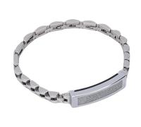 SUNGOOYUE Pulsera Inteligente, Monitor de Ritmo Cardíaco, Rastreador de Ejercicios con Recordatorio de Llamadas Bluetooth 5.3, para Teléfonos Inteligentes iOS, Rastreador de Actividad (Silver)