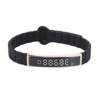 SUNGOOYUE Pulsera Inteligente Rastreador De Ejercicios, Cámara De Control Remoto Bluetooth 5.3 Rastreador De Actividad A Prueba De Agua con Pantalla Táctil AMOLED 1.1, para Teléfonos iOS (Gold)