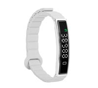 SUNGOOYUE Pulsera Inteligente, Rastreador de Ejercicios Multifuncional con Fotografía Remota BT 5.3 Notificaciones de Llamadas, Resistente Al Agua para iOS Natación Correr Ciclismo (Silver)