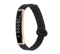 SUNGOOYUE Pulsera Inteligente, Rastreador de Ejercicios Multifuncional con Fotografía Remota BT 5.3 Notificaciones de Llamadas, Resistente Al Agua para iOS Natación Correr Ciclismo (Gold)