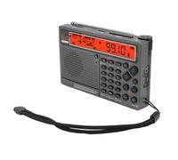 SUNGOOYUE Radio Multibanda, Altavoz Bluetooth con Control Remoto de Aplicación con Linterna de Alarma SOS, para SW FM MW Air V UHF WB Radio Portátil Digital de Banda de Frecuencia (Orange)
