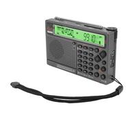 SUNGOOYUE Radio Multibanda, Altavoz Bluetooth con Control Remoto de Aplicación con Linterna de Alarma SOS, para SW FM MW Air V UHF WB Radio Portátil Digital de Banda de Frecuencia (Green)