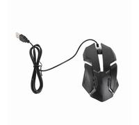 SUNGOOYUE Ratón USB de Alta Precisión Wired Mouse 1000 dpi 3 para Laptop de PC, Ratón de Juego RGB para el Trabajo de Oficina y los Juegos