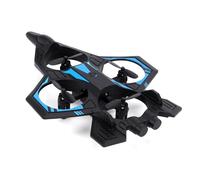 SUNGOOYUE RC Avión Control Remoto Avión Drone para Niños Principiantes con 360 Volteos Mantener Altitud 3 Velocidades Despegue con Una Tecla Luces LED 2.4GHz 6CH Espuma EVA Fácil Control (Blue)