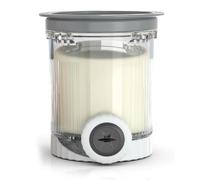 SUNGOOYUE Recipientes para Helado, Almacenamiento de Plástico ABS con Tapas para la Serie NC700 NC701, Almacenamiento de Alimentos en Congelador Reutilizable Apto para Lavavajillas