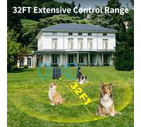 SUNGOOYUE Repelente de Perros Ultrasónico, Amplio Rango de Control, Diseño Eficiente de Emisor Dual, Diseño de Cuatro Modos, Carga USB, para Cercas de Jardín, árboles, Casas de Perros