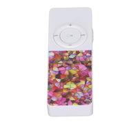 SUNGOOYUE Reproductor de MP3 Mini Reproductor de Música ABS Portátil con Ranura para Tarjeta de Memoria de 64 GB Sonido sin Pérdidas Batería de Litio de 180 MAh para Estudiantes de Ejercicios de