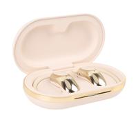 SUNGOOYUE Rompe Las Barreras del Idioma Auriculares de Traducción Inteligentes para Pantalla Táctil a Todo Color Calidad de Sonido HiFi Traductor de Varios Idiomas con Asistente de Reuniones (Beige)