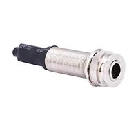 SUNGOOYUE Salida 1/4 Control de 2,5 Mm Jack de Piñón de Cobre para Guitarra Acústica - Pickup de Piezo de Varilla Incorporada (Plata