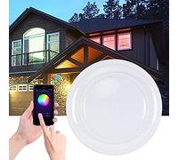 SUNGOOYUE Smart Ceiling Light Alexa Compatible | Luz de techo inteligente que cambia de color Compatible con Alexa Conectividad WiFi Compatible con Alexa 15 pulgadas RGB