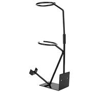 SUNGOOYUE Soporte de Almacenamiento para Pistola Pulverizadora, Soporte para Pulverizador de Pintura de Acero con Montaje en Pared e Instalación en Banco de Trabajo, Base Ancha y Estable, Rejilla para
