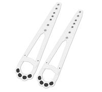 SUNGOOYUE Soporte de Puerta de Mascota de Pestillo de Soporte de Kator Ajustable para Sostener, Fácil de Instalar para Dueños de Gatos, Adecuado para Gatos de Diferentes Peso (White)