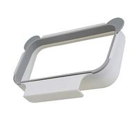 SUNGOOYUE Soporte para Bolsa de Basura con Forma de Panda, Estante Colgante para Almacenamiento de Basura para Puerta Trasera de Gabinete de Cocina, Material ABS con Tapa, Lindo Estante