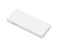 SUNGOOYUE Sound sin Pérdida -mp3 Player Soporte 64G Tarjeta de Memoria Mini Mini Music Player, Duración de la Batería Duradera, Compacta y Portátil para Diferentes Escenas (White)